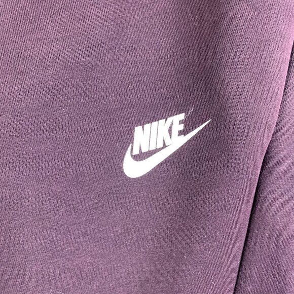 Nike Men Sweatpants Large Purple Tech Fleece Joggers Tapered Athletic 805162-659 - Picture 4 of 15
